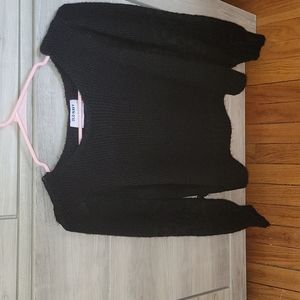 medium black Old Navy sweater